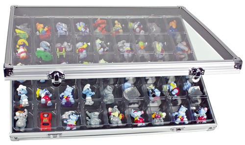 Holzvitrinen Setzkasten Ü-Eier 12 Fächer 82x85x20mm SAFE 5337 Woody 395x305x47mm - Bild 15 von 22