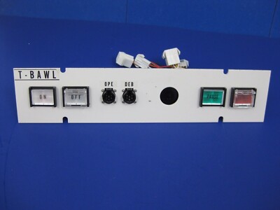 TEL Tokyo Electron T-Bawl Control Panel, 12.5'' L Used