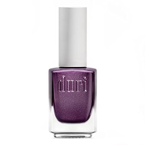 760 Purple Metallic Glitter Nail Polish - Full Coverage Shiny Finish-image