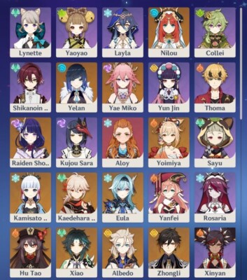 Genshin Impact account eu + Honkai3rd and Star Rail as a GIFT. (debateable))