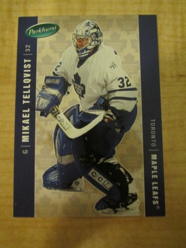 2005-06 Upper Deck Parkhurst Mikael Tellovist #458 Toronto Maple Leafs - Picture 1 of 2