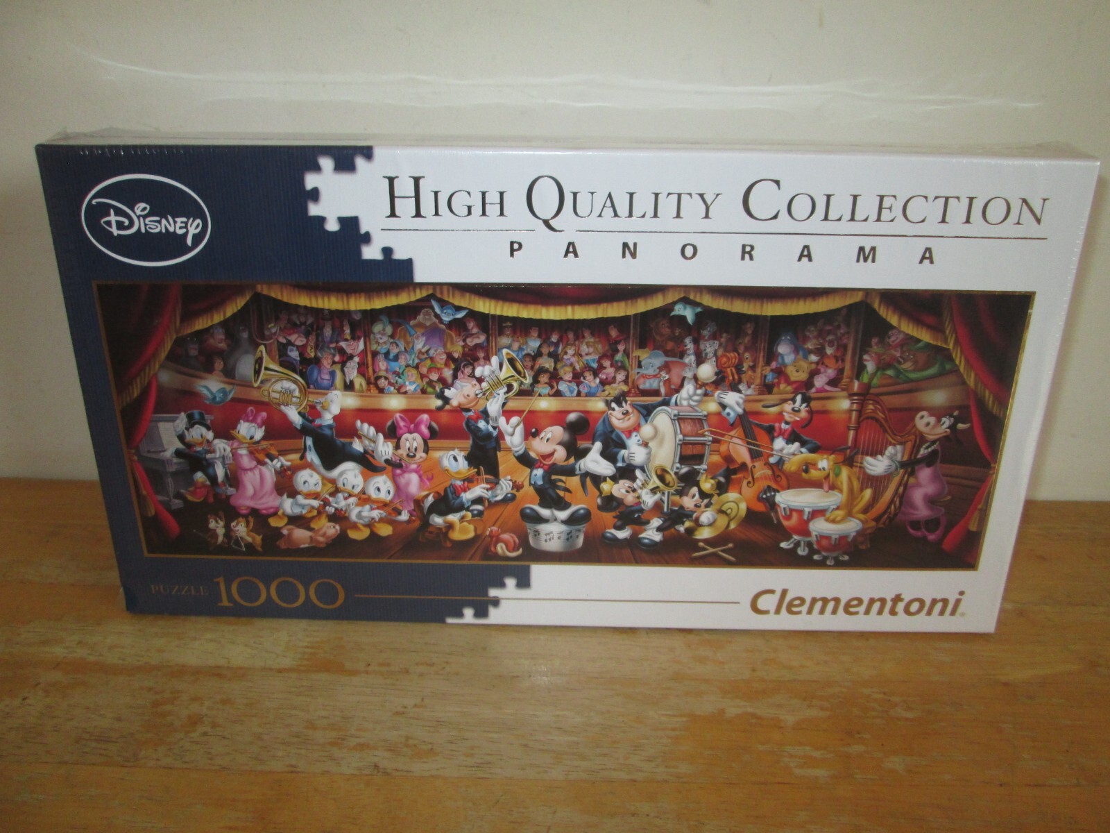Clementoni Disney Classics Panorama 1000 Piece Jigsaw Puzzle - New & Sealed