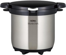 Thermos Vacuum Insulation Cooker Shuttle Chef 4.5l Clear Stainless KBG-4500CS