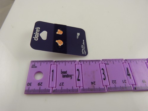 Lindos pendientes de plata esterlina gato tigre pendientes tachuelas 925 lindos - Imagen 5 de 6