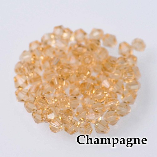 Wholesale 1000pcs 3mm Small Bicone Faceted Crystal Glass Loose Spacer Beads lot - Picture 36 of 83