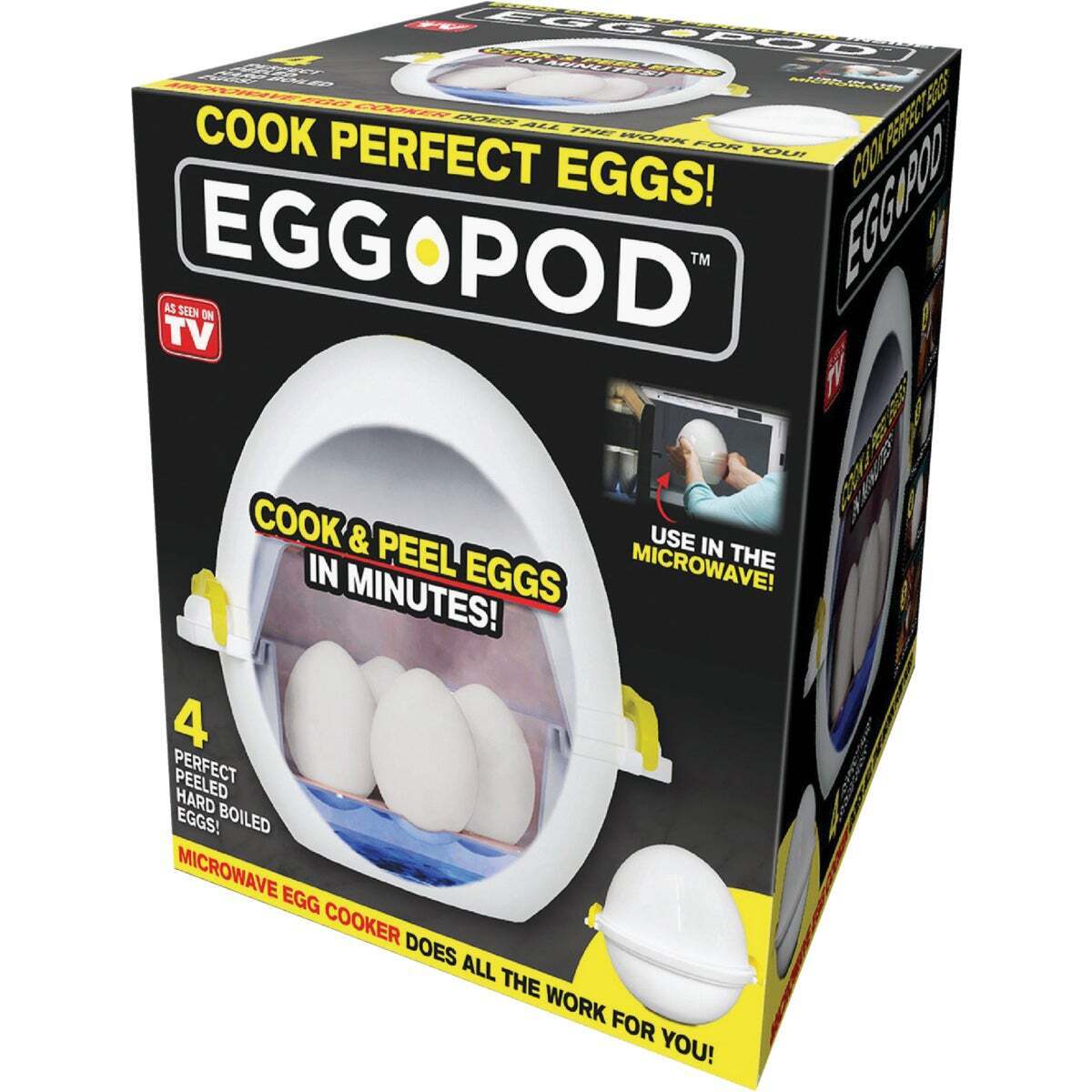 Egg Pod Microwave Egg Cooker 7001 Pack of 4 egg pod 7001 080313070013 item image