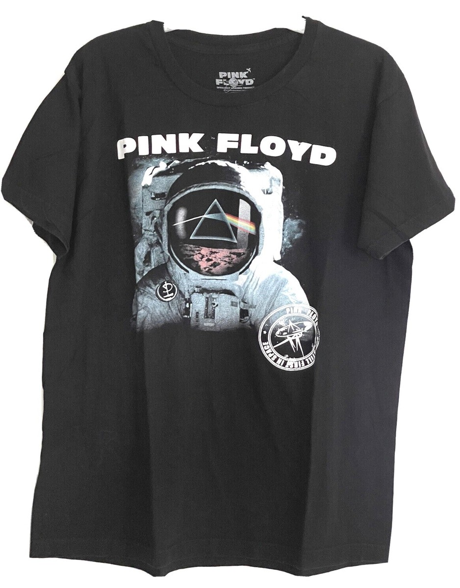 Pink Floyd Band Black T-Shirt Still First In Space Size Large | eBay