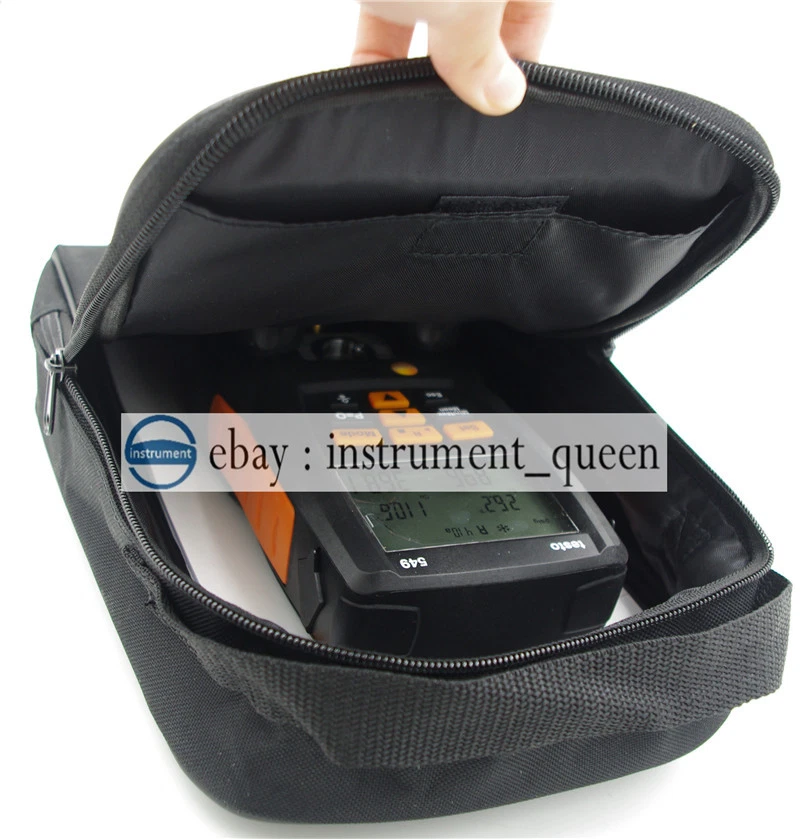 TESTO 549 con estuche blando colector digital medidor 2 válvulas sistema HVAC 0560 0550 Foto 2 de 4