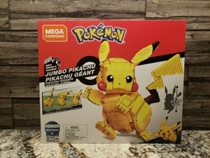 MEGA CONSTRUX POKEMON JUMBO POSE IT PIKACHU FVK81 825 PCS Build A Pikachu 887961661149 | eBay