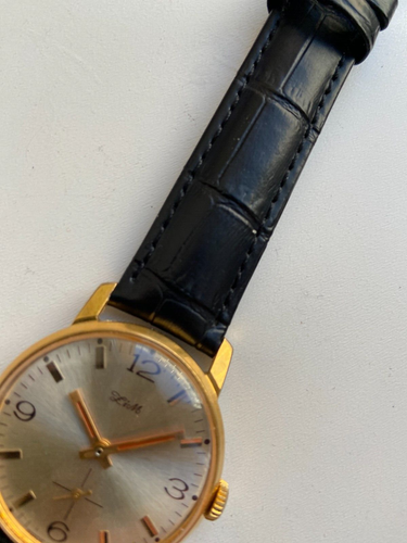 Vintage VERY RARE MEN BEAUTIFUL WATCH ZIM ЗИМ POBEDA 15 JEWELS TOP AU CAL 2602 - Picture 4 of 16