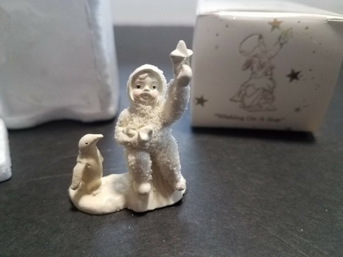 DEPT 56 Snowbabies Miniaturen handbemalte Zinnfiguren winzig 1"-2" SIE WÄHLEN - Bild 12 von 25