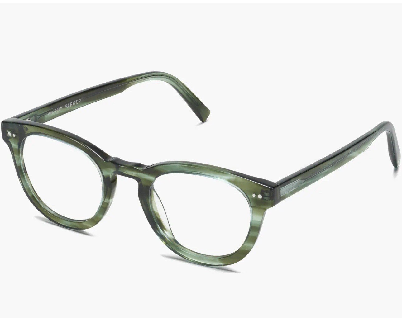 New WARBY PARKER Ainsley M 717 4721145 Striped Cyprus Eyeglasses