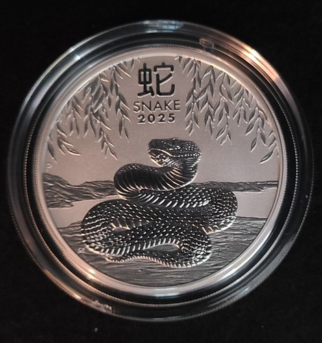 2025 Australia Lunar Year of the Snake 2 oz Silver Coin #2 Series III
