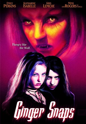 GINGER SNAPS (2001) 3 Poster Leinwand Film Film Druck A0 A1 A2 A3 A4 A5 A6 Kunst Wa