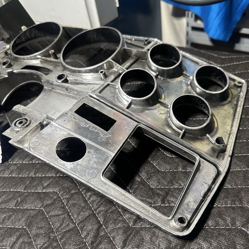 78-80 Squarebody Chevy GMC Pickup K5 Blazer Suburban Dash Cluster Bezel AC GM OE - Picture 17 of 24
