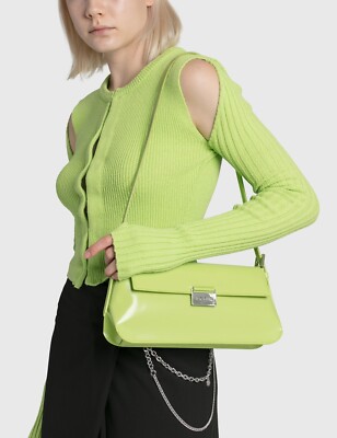 Matilda Bag in Green Glossy Leather