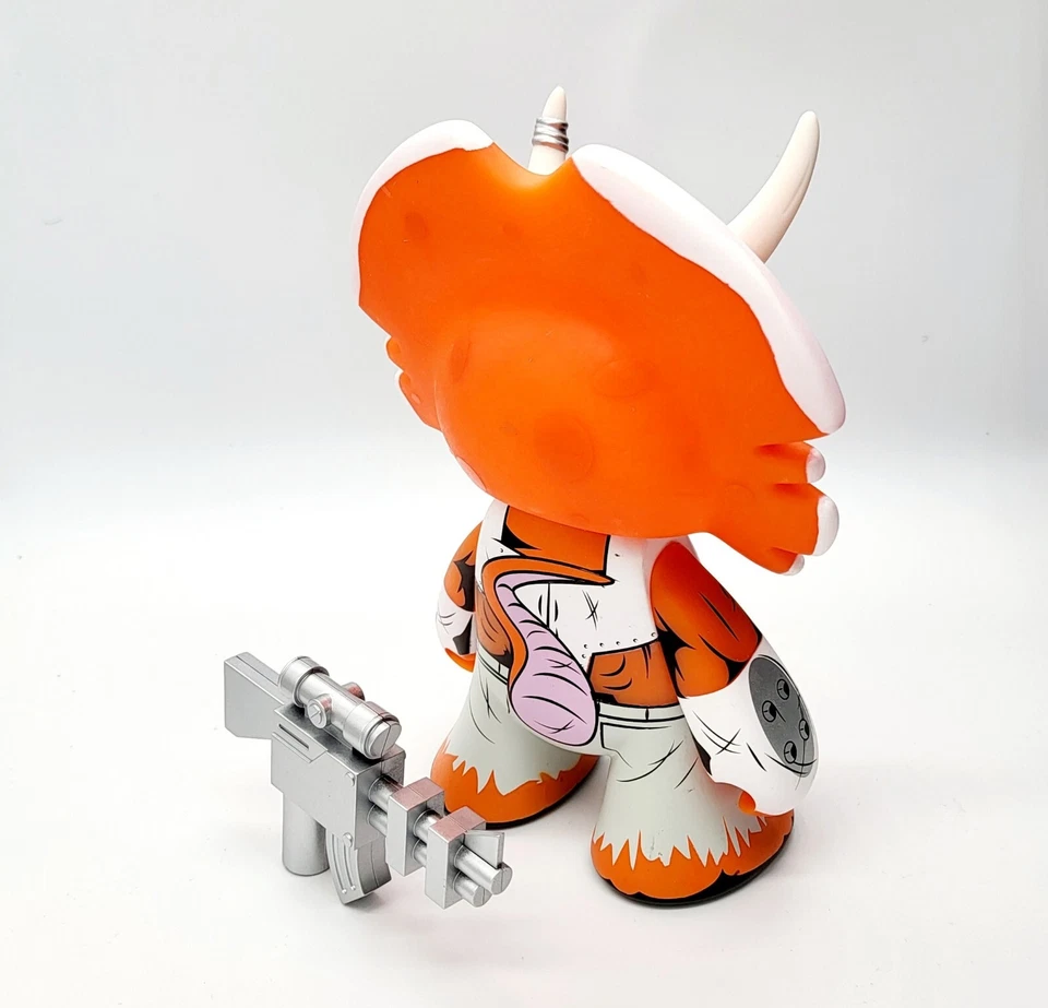 Kidrobot TMNT Teenage Mutant Ninja Turtles 7 inch Triceraton Varient w Box - Image 3 of 3