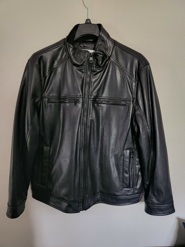 Faux Leather Moto Jacket 