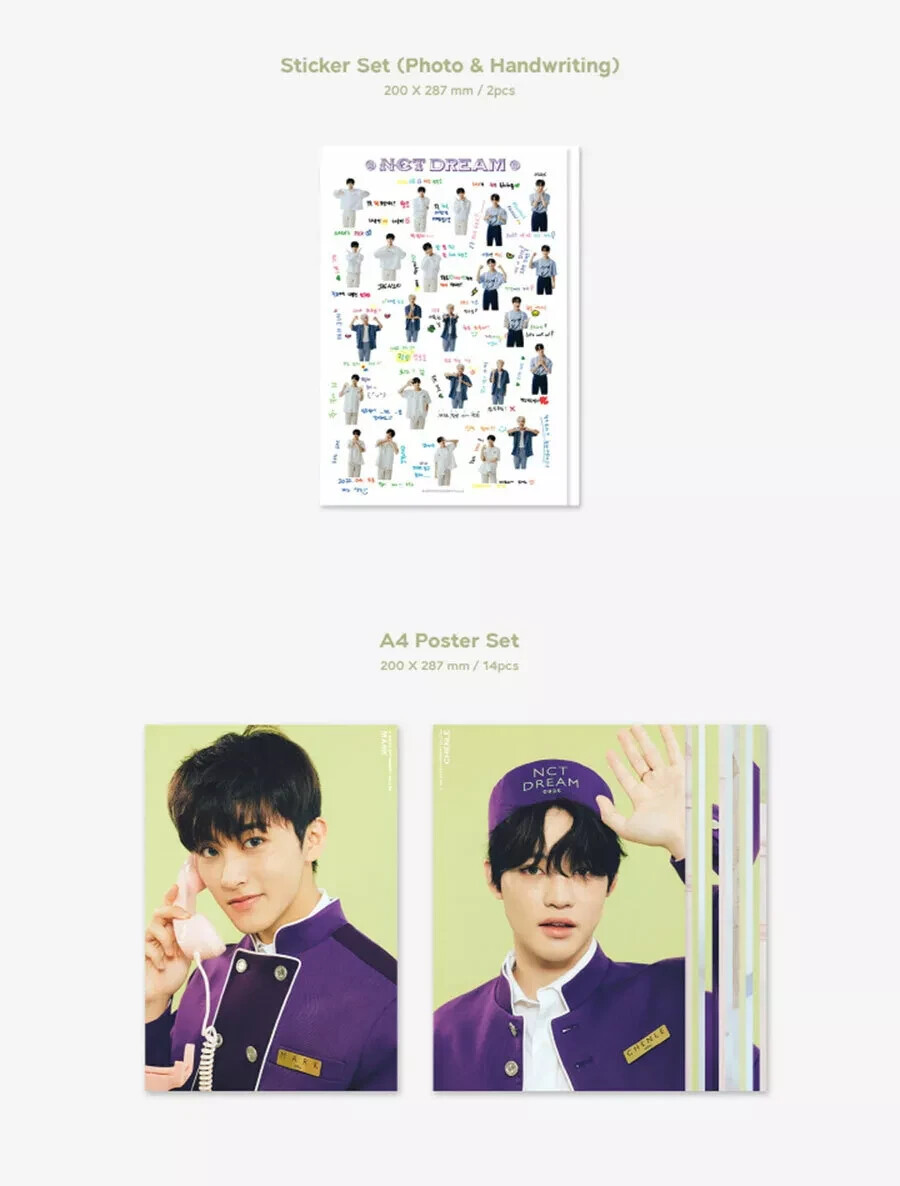 NCT DREAM 2022 SEASON'S GREETINGS Calendar+Diary+Post Card+