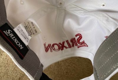 LEXUS SRIXON Cap Logo Lexus/ Srixon Golf Cap White Color