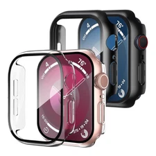 Tempered Glass Screen Protector Case Cover For Apple Watch Series 10 11 46/42mm