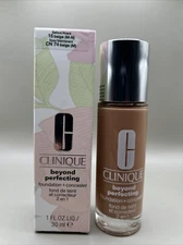 Clinique Beyond Perfecting Foundation+Concealer-CN 74 Beige 1oz NEW