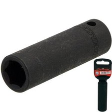 1/2" Drive Standard Deep Square Metric Single Impact Socket 15mm CT3168