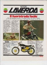 advertising Pubblicità -MOTO LAVERDA 250-CHOTT  1975  -REGOLARITA ENDURO EPOCA