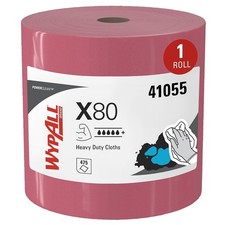 WypAll PowerClean X80 Cloths Heavy Duty Wipes 41055 , Jumbo, Extended Use...
