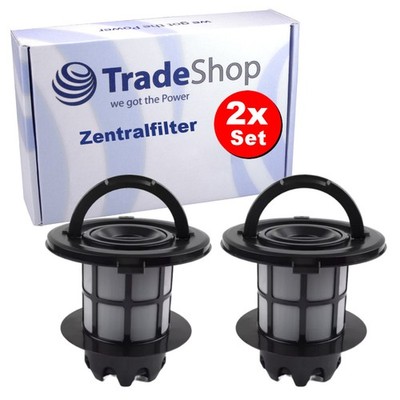 2x Lamellenfilter Zyklonfilter kompatibel mit Bosch BGS5SIL6701 BGS5143201