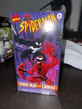Marvel Legends Spider-Man vs Carnage VHS Retro Animated 6    Figure Set NEW SEALED
