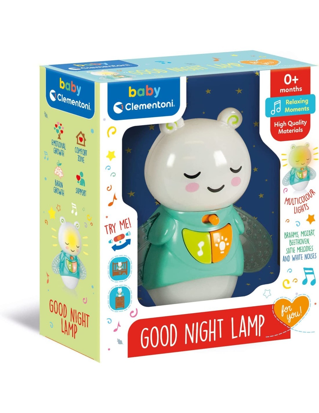 Baby clementoni - good night lamp luce notturna e proiettore luce - Immagine 2