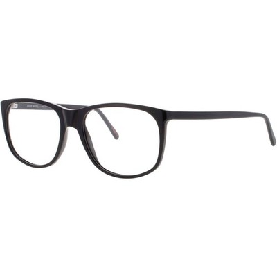 Andy Wolf Men's Eyeglasses Black Acetate Square Shape Full Rim Frame 4553 A