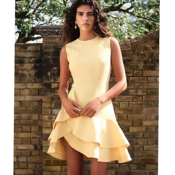 knee length dresses for ladies STRAPLESS SCALLOP COCKTAIL DRESS