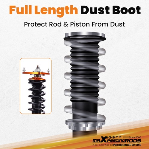 24 Ways Damper & Height Adjustment Coilovers For Subaru Impreza WRX 2008-2014 - Picture 9 of 12