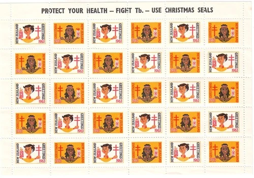 New Zealand - TB sheet 1963(M)