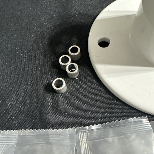 Juego de 4 bridas de aluminio para cubierta de piscina en tierra para tobogán con herrajes - Imagen 6 de 6