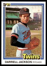 Darrell Jackson 1981 Donruss #547 Twins MLB READ FREE SHIPPING AutographDen