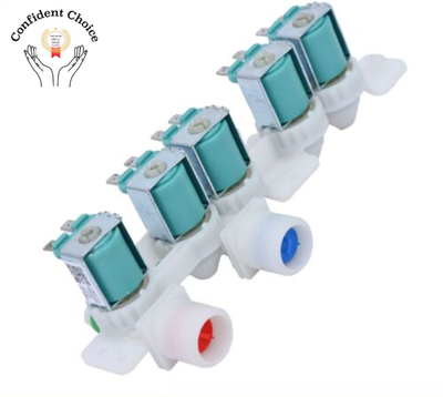 #ad WA52J8700AP A2 WA50M7450AW A4 Water Inlet Valve for Samsung Washer $33.83