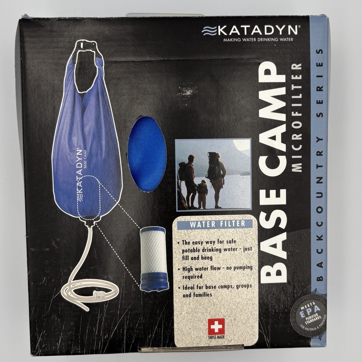 Katadyn Base Camp Microfilter Water Filtration System Backco