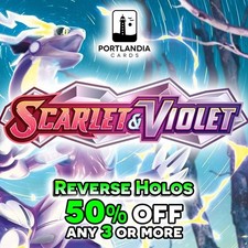 Pokemon - Scarlet & Violet - Reverse & Standard Holo - Singles