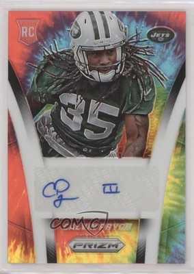 2014 Panini Prizm Rookie Tie-Dye Prizm 19/25 Calvin Pryor #AR-CP Auto RC 9b4