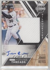 2017 Elite Extra Edition Future Threads Silhouettes 36/99 Jomar Reyes Auto 00jz