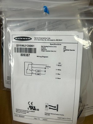 1 pc. New QS18VN6LP-CNBN01 Photoelectric Switch Sensor #am