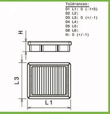 Luftfilter Green für BMW X3 F25 ab 2014-2017 18D-150PS