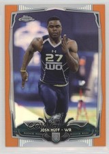2014 Topps Chrome Retail Orange Refractor Josh Huff #121 11pj