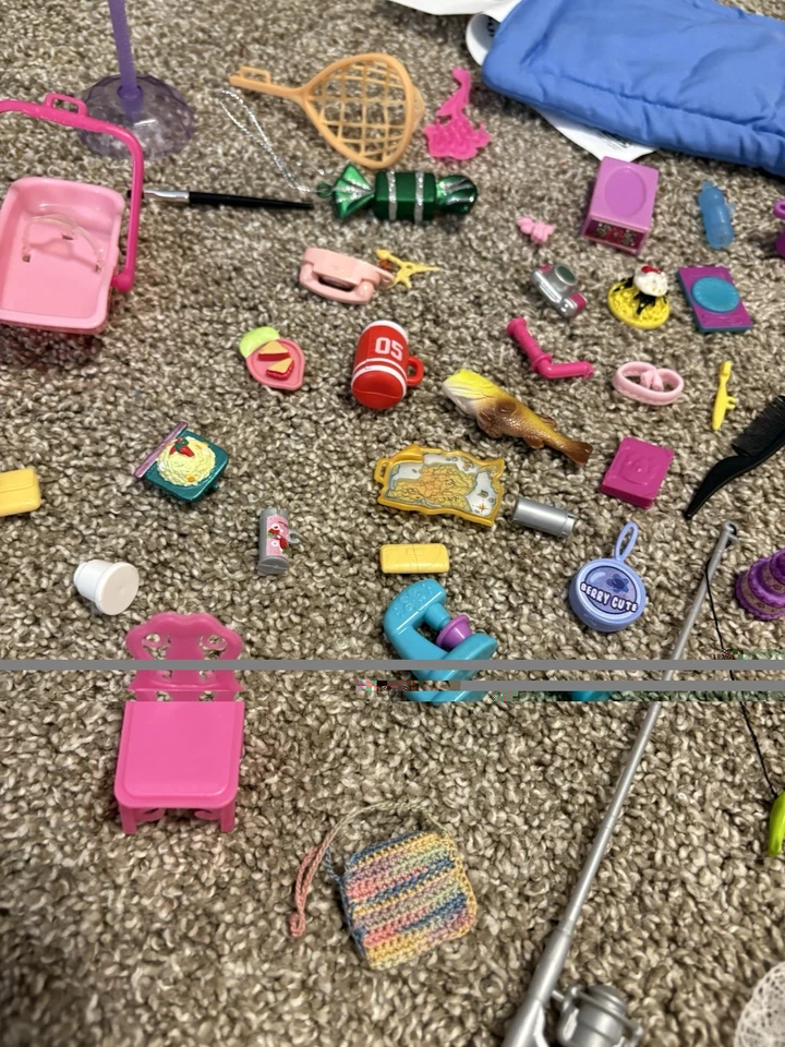 (Muñeca) Lote de accesorios/al azar: 50+ piezas Foto 3 de 4