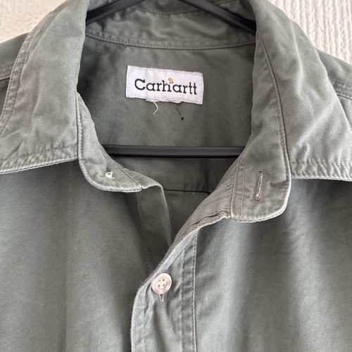 Carhartt Men's Shirt Green XL short sleeve - Picture 3 of 4