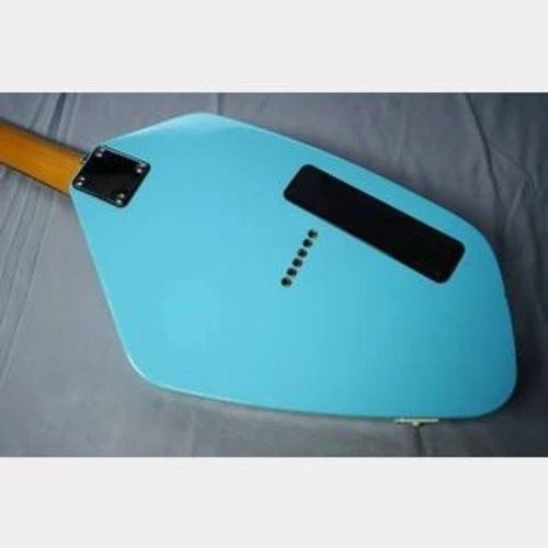 Guitarra VOX APACHE-2 Phantom Vintage Azul Altavoz Incorporado Batería con Estuche Foto 4 de 4