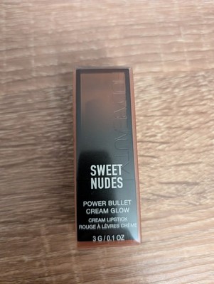 Huda Beauty Sweet Nudes Power Bullet Glow Cream Lippenstift Sweet Cheeks 3g NEU
